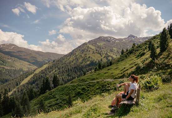 Aussichtsreiche Bergwege führen nach Hochfügen