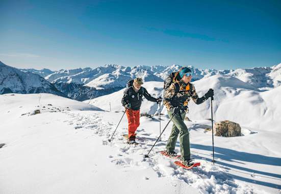 Auf großen Füssen auf zur Janetschütte