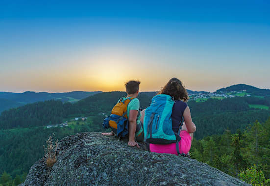 Abendstimmung am Herzogreitherfelse