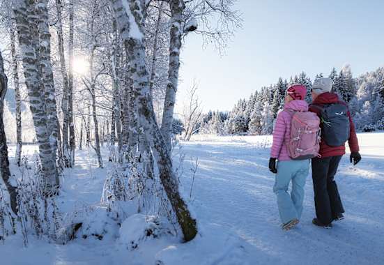 Winterwandern in der Region Seefeld