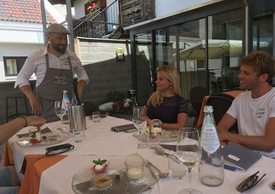 Oskar Messner kredenzt uns ein fünfgängiges Menü