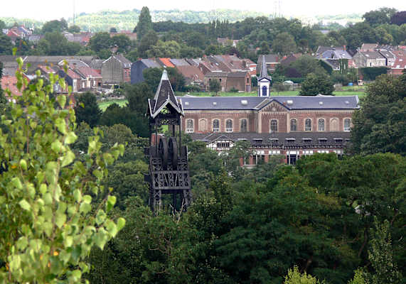 Sentier des Terrils in Belgien