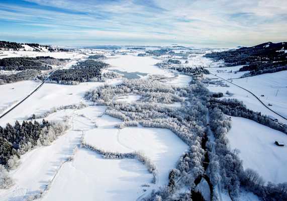 Blick vom Ballon auf das Wertacher Tal