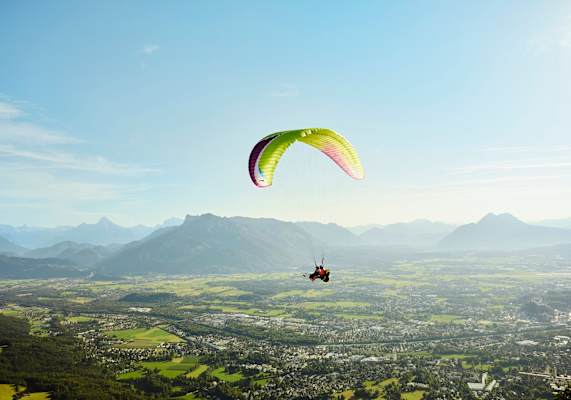 Paragliden am Gaisberg