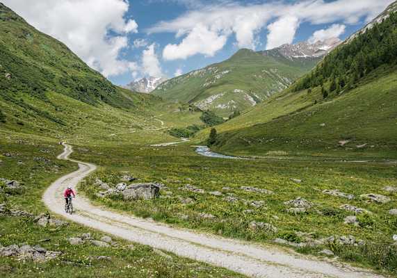 Mountainbiken an der Schwarzach