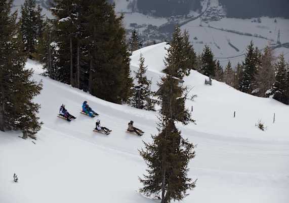 Rodeln am Wildkogel