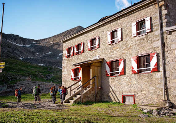 Die Richterhütte von außen