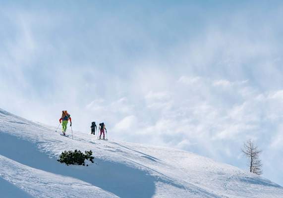 Die Skitourengruppe