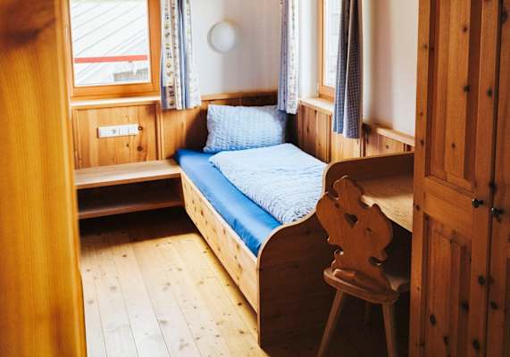 Gästezimmer im Wildseeloderhaus.