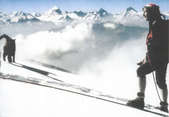 Kater Tomba auf dem Rinderhorn (1989)