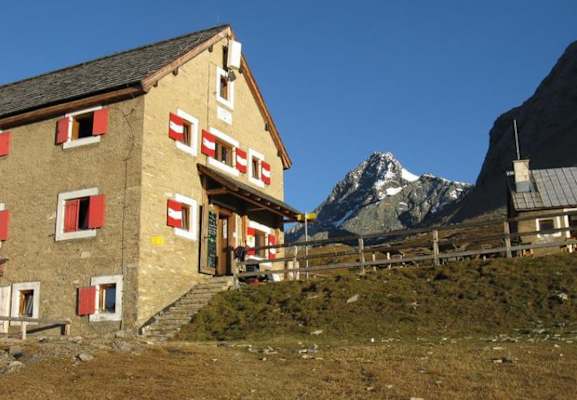 Die aktuelle Version der Salmhütte.