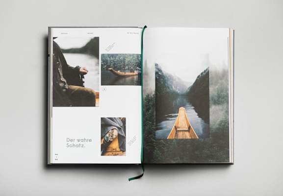 Aufschlagen und eintauchen in das Ausseerland