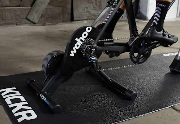 Der Kickr Core-Rollentrainer von Wahoo