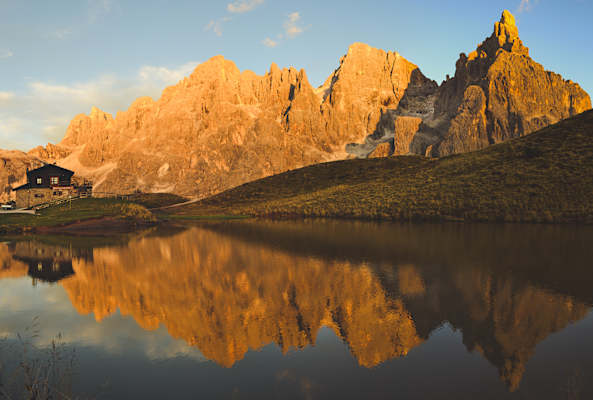 Die Pala-Gruppe in den Dolomiten