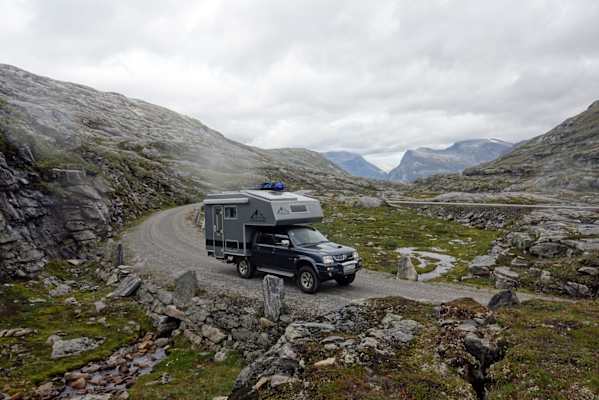 Campen mit Kindern in Norwegen