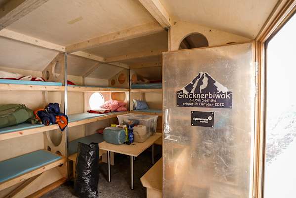 Neues Glocknerbiwak Salewa3000