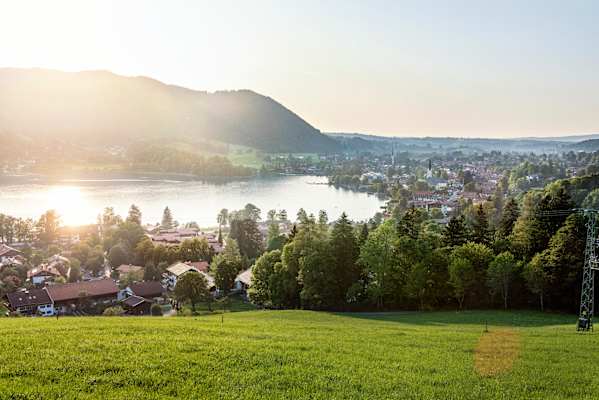 Ausblick auf den bayerischen Schliersee