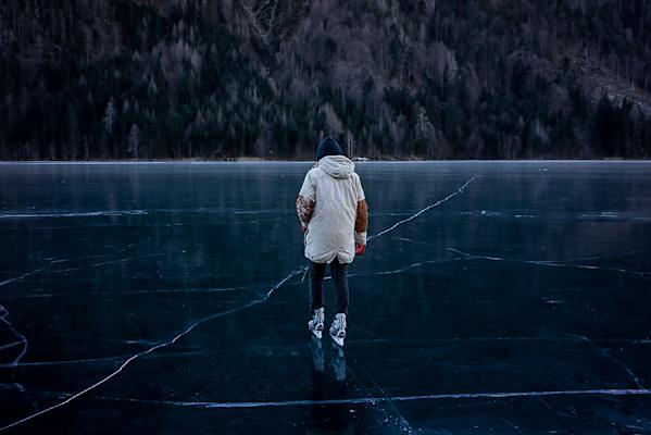 Eisspaß am Weissensee