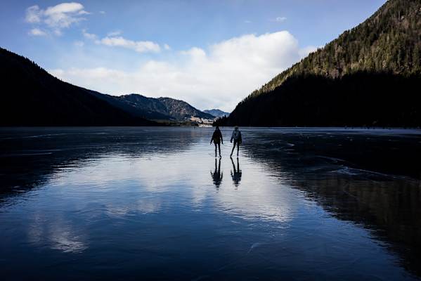Eisspaß am Weissensee