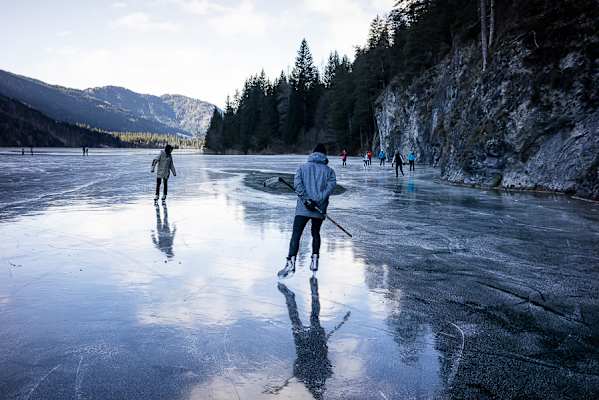 Eisspaß am Weissensee