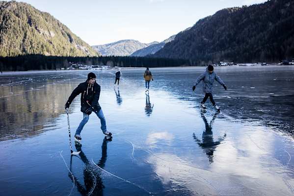 Eisspaß am Weissensee