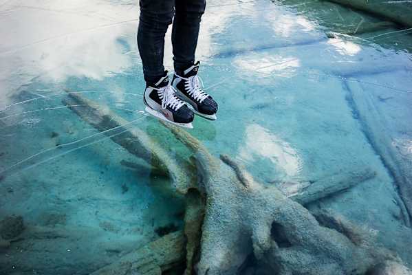 Eisspaß am Weissensee