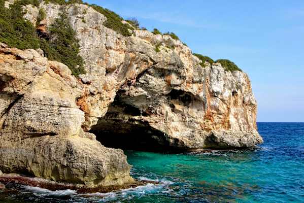 Deep Water Soloing auf Mallorca