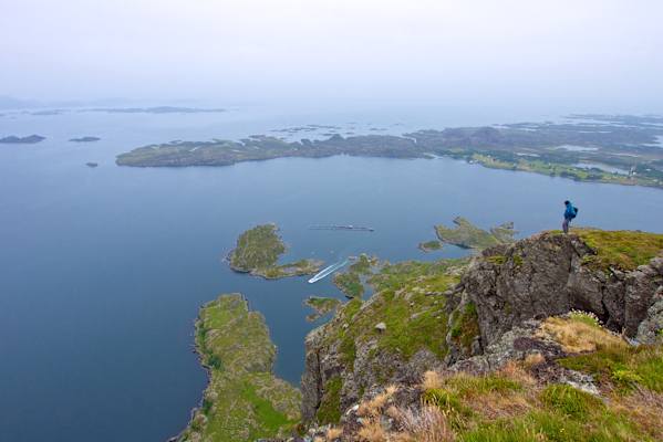 Wandern Klettersteig Fjord Norwegen Bergwelten