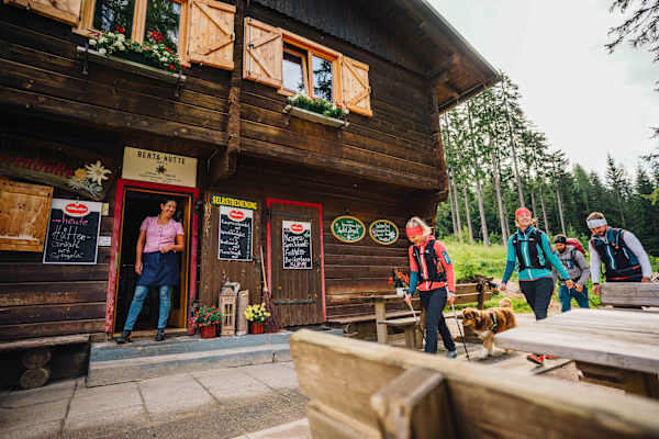 Kulinarik-Ziel: Die Bertahütte