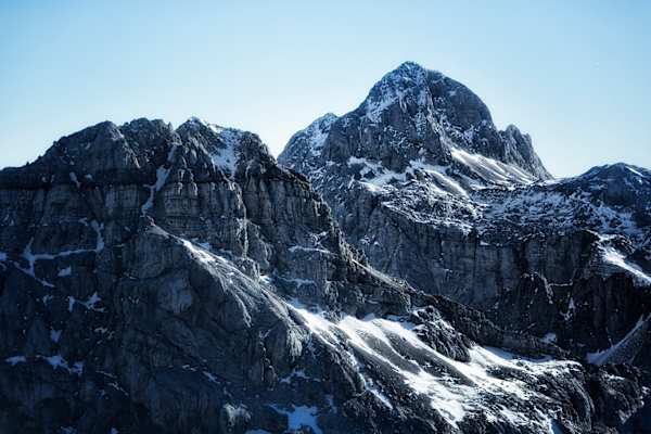 Der mächtige Triglav, der höchste Berg des Landes mit imposanten 2864 Metern