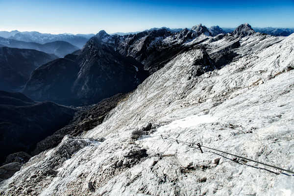 Absteig vom Prisojnik