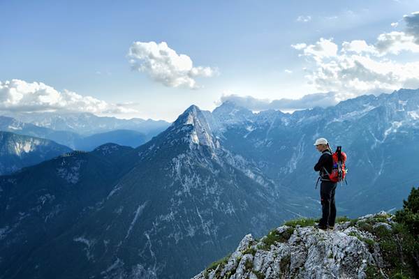 Ausblick beim Abstieg vom Felsentor 
