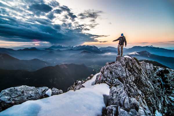 Bergsteigerdorf Jezersko Slowenien