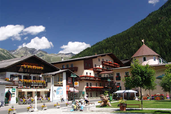 Dorfzentrum von Mallnitz