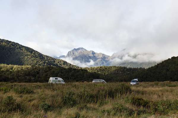 Campingidylle im Abel Tasman Nationalpark