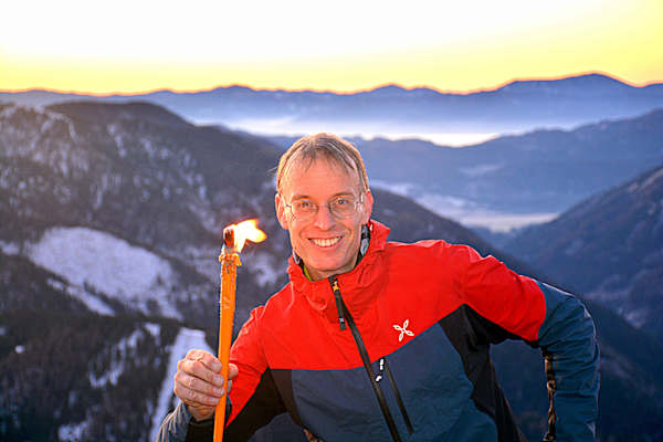 Fotograf und Bergläufer Rolf Majcen