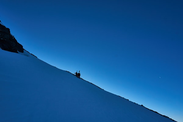 Le Défi: Auf den Grand Combin in den Walliser Alpen in der Schweiz