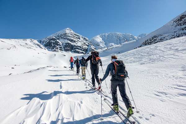 Lyngen Norwegen Skitouren
