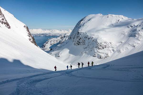 Lyngen Norwegen Skitouren