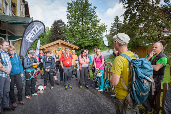 Besprechung Mein erster Klettersteig