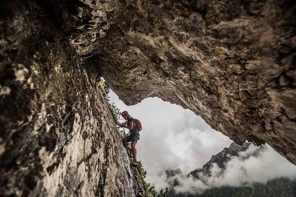 Klettersteig Felsen