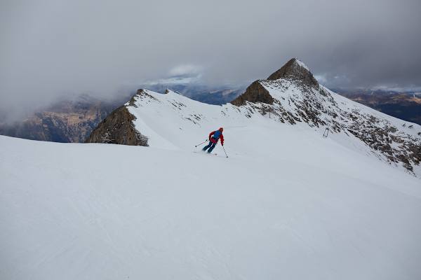 Abfahrt Kitzsteinhorn