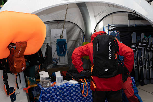 Ortovox am Skitouren-Testival