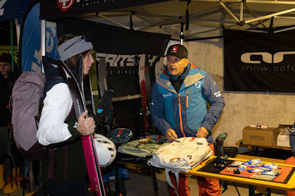 Arva, Fritschi und Colltex am Skitouren-Testival