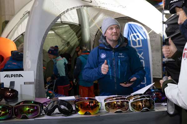Alpina am Skitouren-Testival