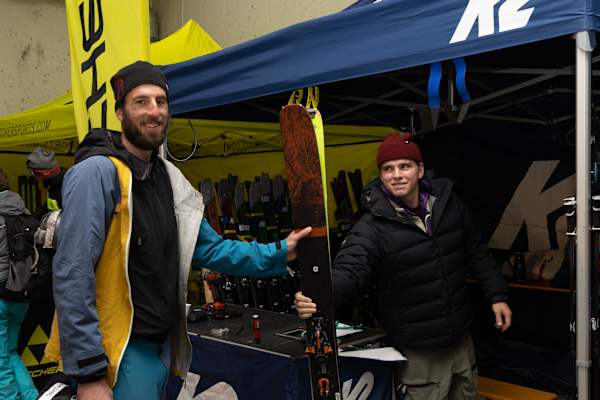 K2 am Bergwelten Skitouren-Testival