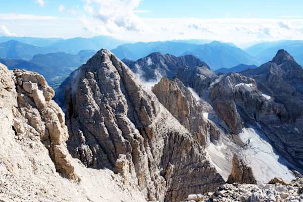 Blick vom Gipfel der Cima Tosa