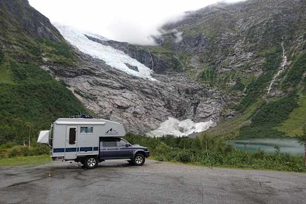 Campen mit Kindern in Norwegen