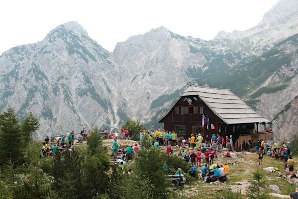 Bergsteigerdorf Jezersko Slowenien
