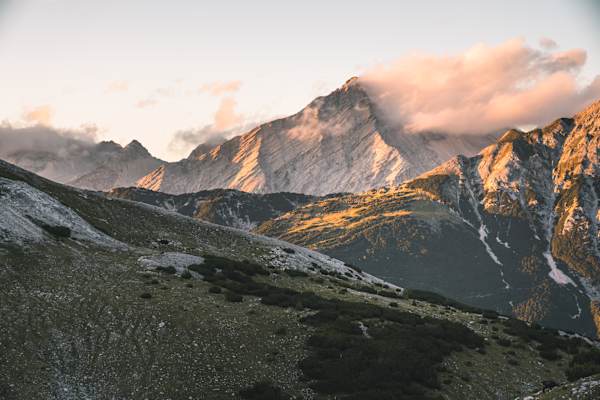 Abendstimmung Lafatscherjoch